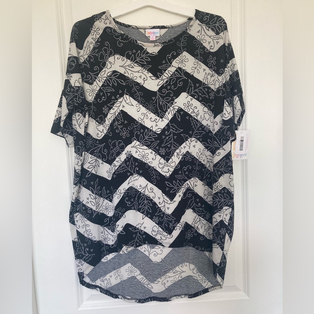 4/$25 NWT Lularoe Irma Tunic Chevron Women’s Size Small